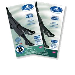 SAUBER CALZA UOMO Q-SKIN 140 DEN COLORE NERO TAGLIA M - Farmacia-flash.it