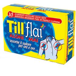 TILL FLAI ASSORBENTI ASCELLARI 10 PEZZI - Farmacia-flash.it