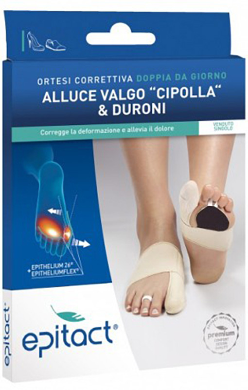 ORTESI CORRETTIVA EPITACT DP SINISTRA TAGLIA SMALL 1 PEZZO - Farmacia-flash.it