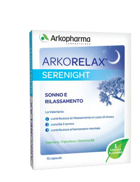 ARKORELAX SERENIGHT 15 CAPSULE - Farmacia-flash.it