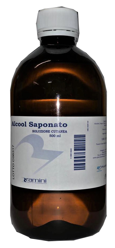 ALCOOL SAPONATO SOLUZIONE 500 ML - Farmacia-flash.it