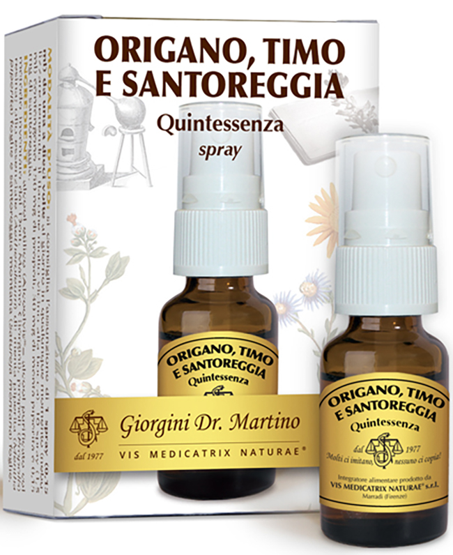 ORIGANO TIMO SANTOREGGIA SPRAY 15 ML - Farmacia-flash.it