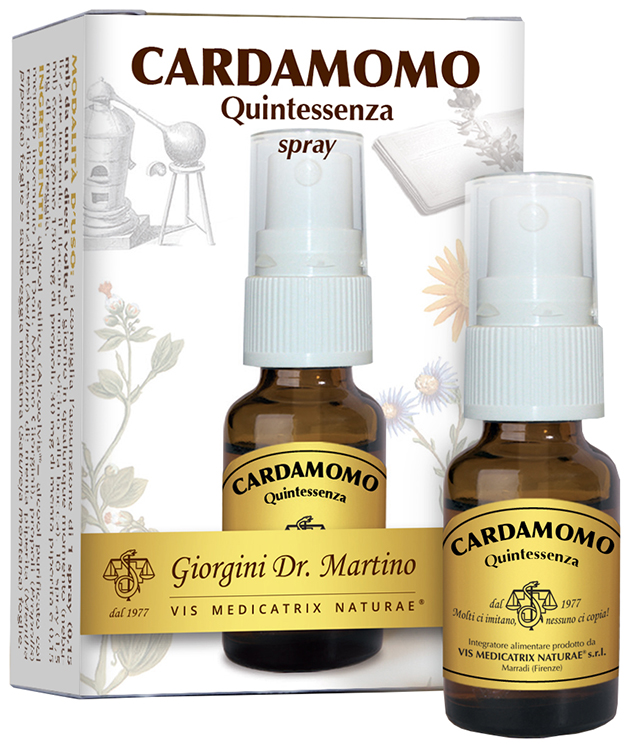 CARDAMOMO QUINTESSENZA SPRAY 15 ML - Farmacia-flash.it