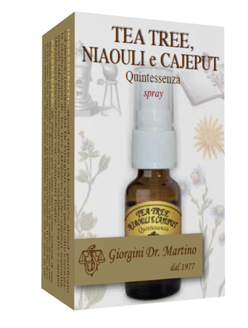 TEA TREE NIAOULI E CAJEPUT QUINTESSENZA SPRAY 15 ML - Farmacia-flash.it