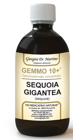 GEMMO 10+ SEQUOIA 500 ML LIQUIDO ANALCOLICO - Farmacia-flash.it