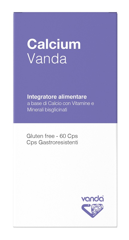 CALCIUM VANDA 60 CAPSULE FLACONE 42,8 G - Farmacia-flash.it