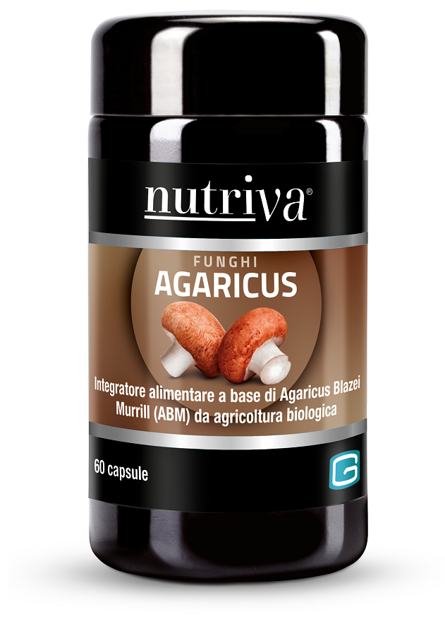 NUTRIVA AGARICUS ABM 60 CAPSULE VEGETALI - Farmacia-flash.it