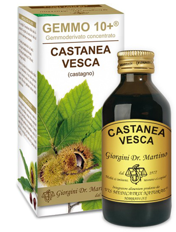 CASTAGNO LIQUIDO ANALCOLICO GEMMO 10+ 100 ML - Farmacia-flash.it