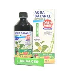 AQUA BALANCE RASSODAN DREN FORTE GUSTO T VERDE 500 ML DIETALINEA + AQUALOSS 2,8 G - Farmacia-flash.it
