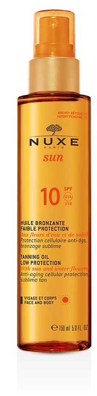 NUXE SUN HUILE BRONZANTE SPF10* - Farmacia-flash.it