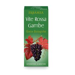 VITE ROSSA GAMBE GOCCE BIOLOGICHE 100 ML - Farmacia-flash.it