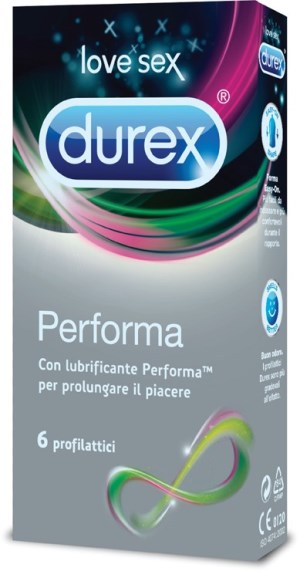 PROFILATTICO DUREX PERFORMA 6 PEZZI - Farmacia-flash.it