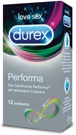 PROFILATTICO DUREX PERFORMA 12 PEZZI - Farmacia-flash.it