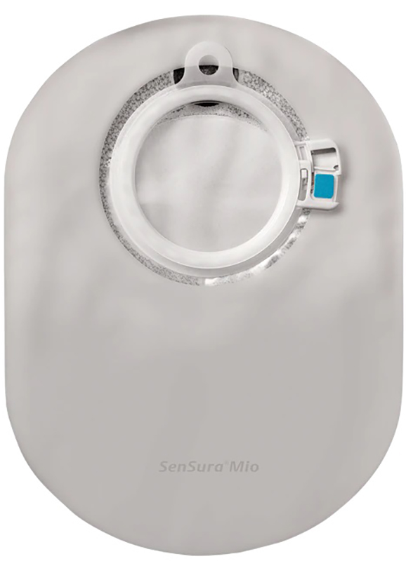 SACCA PER COLOSTOMIA SENSURA MIO 430 CLICK CHIUSA CON APERTURA ISPEZIONABILE SISTEMA A 2 PEZZI MAXI FLANGIA TRASPARENTE 70 MM 30 PEZZI - Farmacia-flash.it