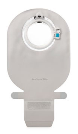 SACCA PER ILEOSTOMIA SENSURA MIO 430 CLICK APERTA CON APERTURA ISPEZIONABILE HIDE-AWAY SISTEMA A 2 PEZZI MIDI FLANGIA 40 MM 30 PEZZI - Farmacia-flash.it