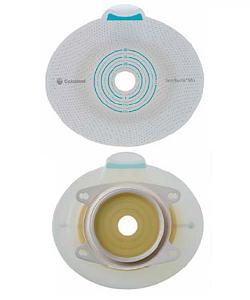 PLACCA PER UROSTOMIA COLOSTOMIA ILEOSTOMIA SENSURA MIO CLICK SISTEMA A DUE PEZZI FLANGIA 40 MM FORO RITAGLIABILE 10-35 MM 5 PEZZI - Farmacia-flash.it