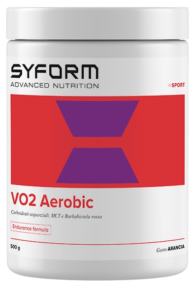 VO2 AEROBIC ARANCIA POLVERE 500 G - Farmacia-flash.it