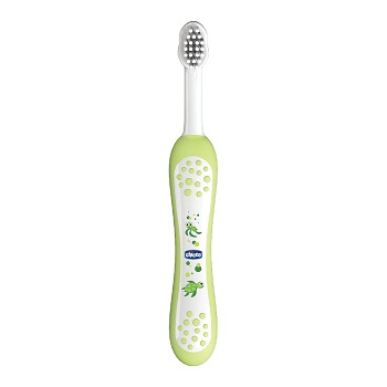 CHICCO SPAZZOLINO PRIMI DENTI DA LATTE VERDE 6-36 MESI - Farmacia-flash.it