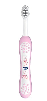CHICCO SPAZZOLINO PRIMI DENTI DA LATTE ROSA 6-36 MESI - Farmacia-flash.it