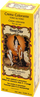 HENNE NUANCE BIONDO DORATO CREMA HENNE COLOR CREMA COLORANTE PRONTA ALL'USO - Farmacia-flash.it