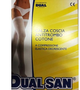 DUALSAN CALZA ANTITROMBO SENZA TASSELLO  3 - Farmacia-flash.it