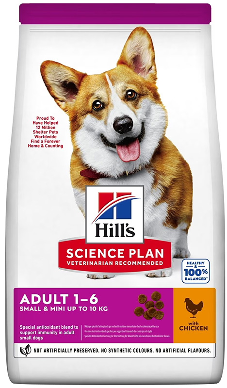SP CANINE ADULT SMALL&MINIATURE CHICKEN 1,5 KG CS - Farmacia-flash.it