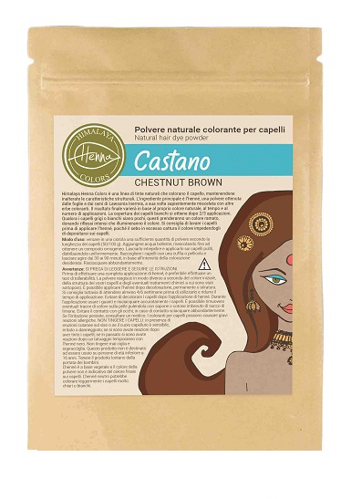 HIMALAYA HENNA CASTANO 100 G - Farmacia-flash.it