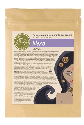 HIMALAYA HENNA NERO 100 G - Farmacia-flash.it