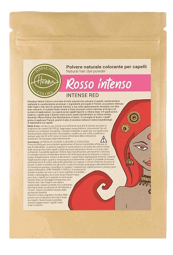 HIMALAYA HENNA COLORS ROSSO INTENSO 100 G - Farmacia-flash.it
