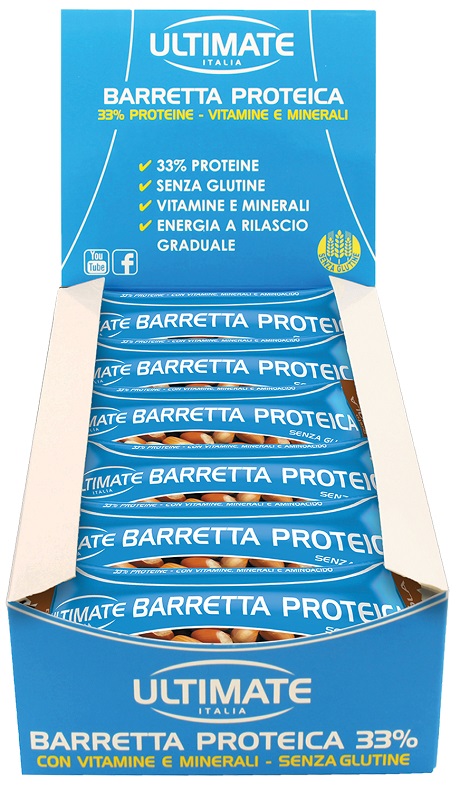 BARRETTA PROTEICA NOCCIOLA 24 PEZZI - Farmacia-flash.it