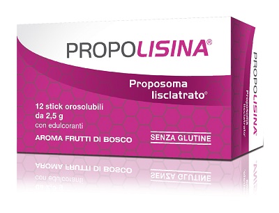 PROPOLISINA FRUTTI DI BOSCO 12 STICK OROSOLUBILI - Farmacia-flash.it