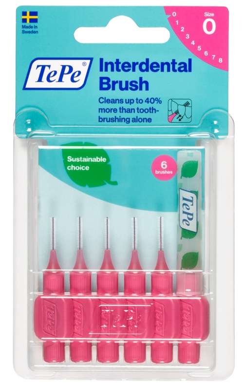 TEPE SCOVOLINO ROSA 0,4MM 6 PEZZI - Farmacia-flash.it