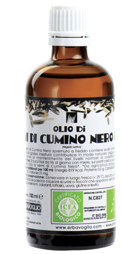 OLIO SEMI CUMINO NERO BIOLOGICO - Farmacia-flash.it