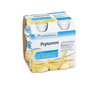 PEPTAMEN VANIGLIA 4 X 200 ML - Farmacia-flash.it