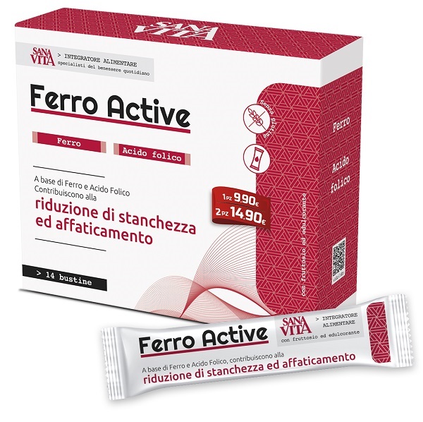 SANAVITA FERRO 14 BUSTE - Farmacia-flash.it