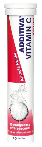 ADDITIVA VITAMINA C ARANCIA ROSSA 1G 20 COMPRESSE - Farmacia-flash.it
