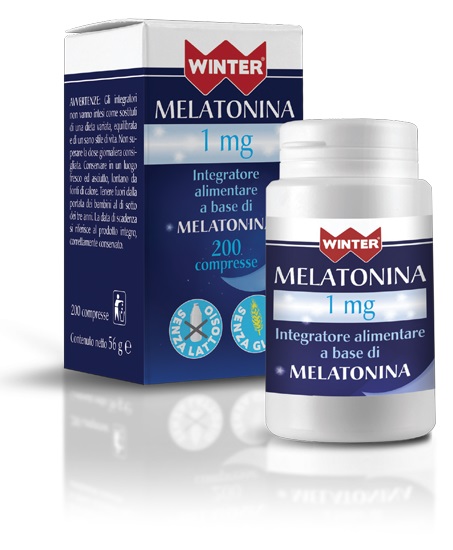 WINTER MELATONINA 1 MG 200 COMPRESSE - Farmacia-flash.it