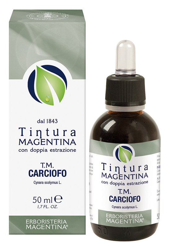 CARCIOFO TINTURA MAGENTINA 50 ML - Farmacia-flash.it