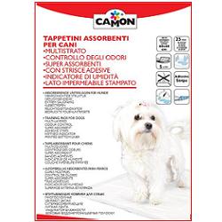 TAPPETINO ASSORBENTE CANI 60X60 25 PEZZI - Farmacia-flash.it