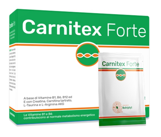 CARNITEX FORTE 20 BUSTINE 100 G - Farmacia-flash.it