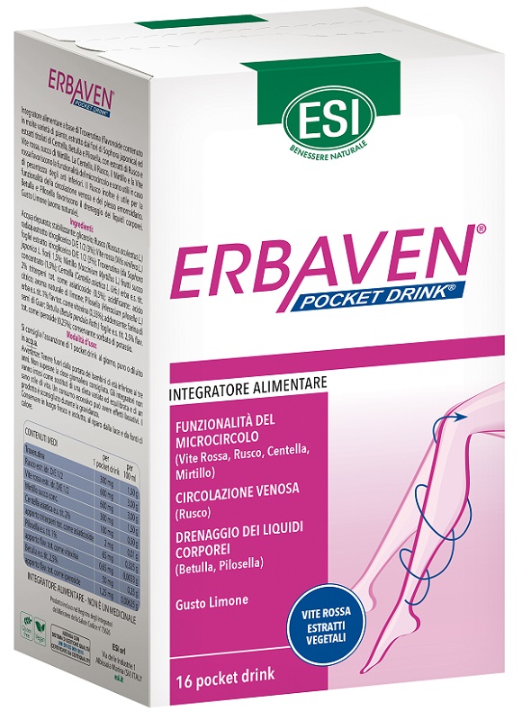 ESI ERBAVEN 16 POCKET DRINK 320 ML - Farmacia-flash.it