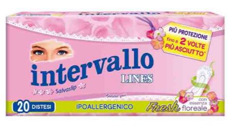 LINES INTERVALLO PROTEGGISLIP FRESH DISTESO 20 PEZZI - Farmacia-flash.it