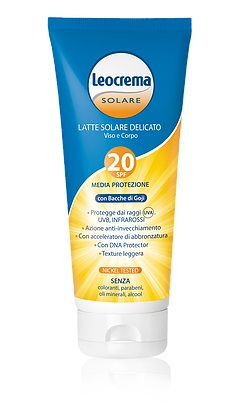 LEOCREMA SOLARE GOJY SPF20 200 ML - Farmacia-flash.it