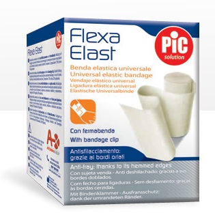 BENDA ELASTICA PIC BIANCA 10X4,5M FUSTELLA - Farmacia-flash.it