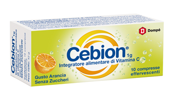 CEBION EFFERVESCENTE VIT C SENZA ZUCCHERO 10 COMPRESSE - Farmacia-flash.it