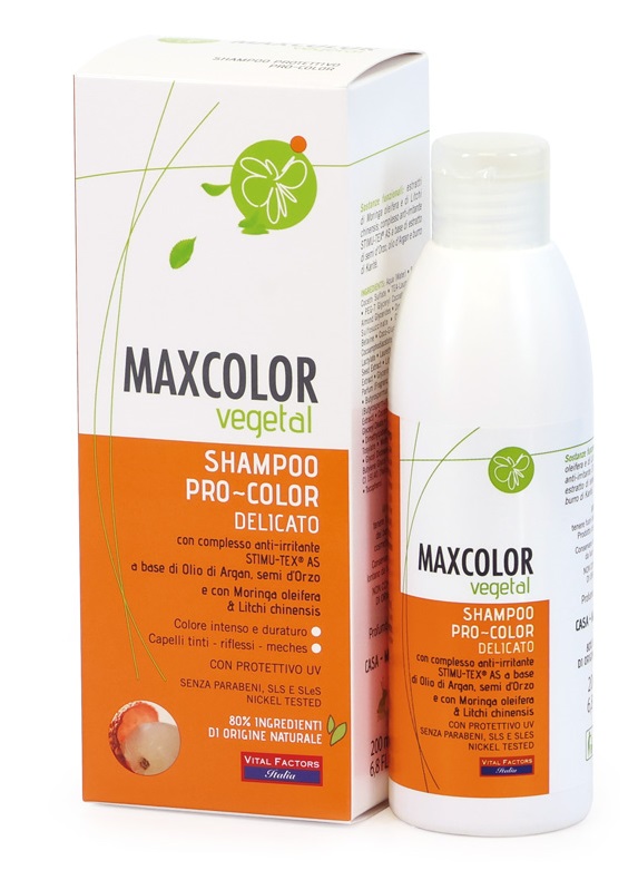 MAXCOLOR VEGETAL SHAMPOO PROTETTIVO PROCOLOR 200 ML - Farmacia-flash.it