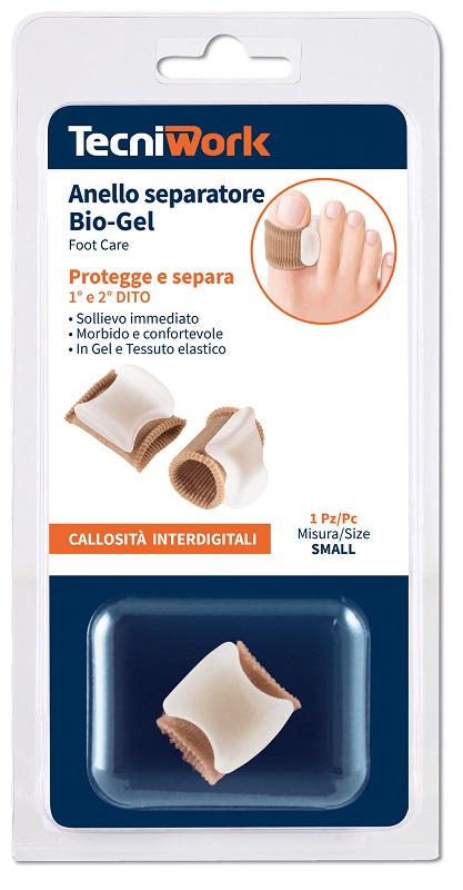 BIO-GEL ANELLO SEPARATORE PER ALLUCE S 1 PEZZO - Farmacia-flash.it