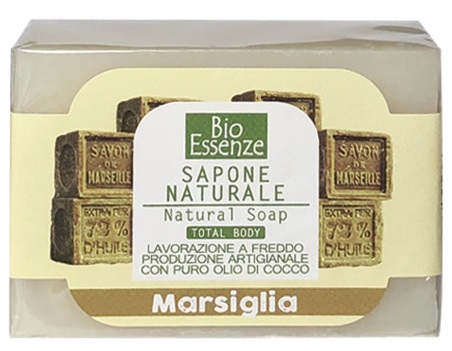 BIO ESSENZE SAPONE NATURALE MARSIGLIA 100 G - Farmacia-flash.it