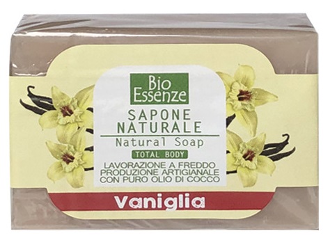 BIO ESSENZE SAPONE NATURALE VANIGLIA 100 G - Farmacia-flash.it