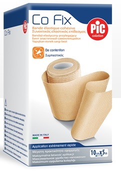 BENDA ELASTICA PIC CO FIX AUTOADESIVA 8X5CM MEDIUM - Farmacia-flash.it